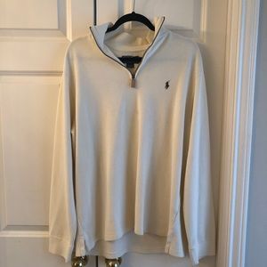 Men’s polo sweater half zip